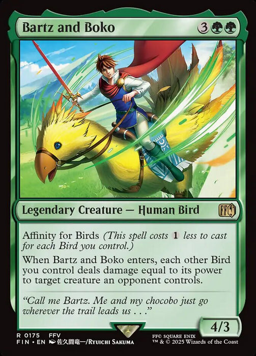 Bartz and Boko - Legendary (Foil)