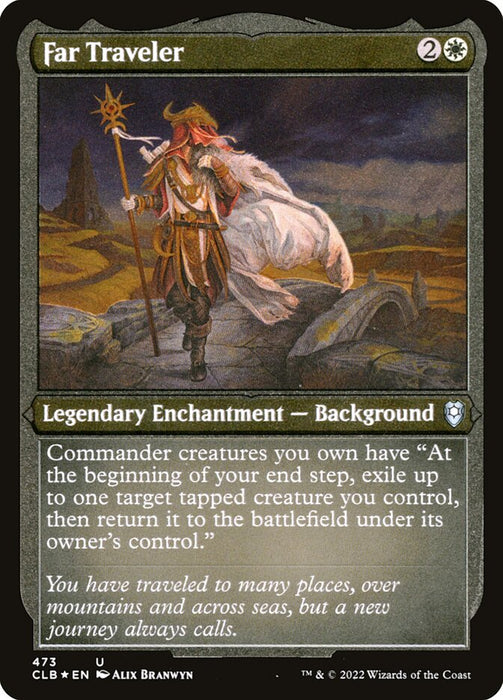 Far Traveler - Etched - Inverted - Legendary - Etched (Foil)