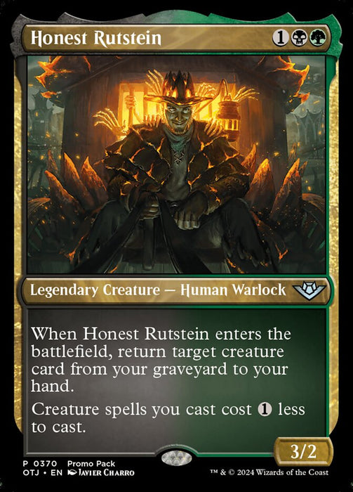 Honest Rutstein - Inverted - Legendary