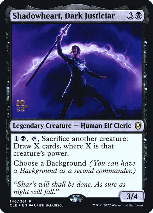 Shadowheart, Dark Justiciar - Legendary (Foil)