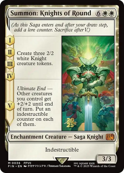 Summon: Knights of Round - Enchantment (Foil)