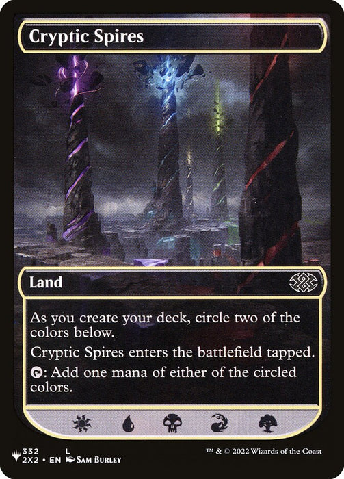 Cryptic Spires - Full Art - Inverted