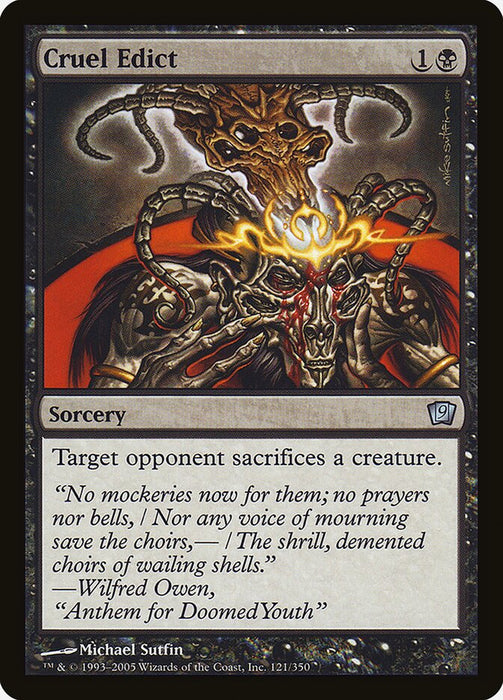 Cruel Edict (Foil)