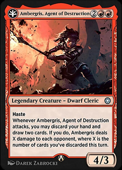 Ambergris, Agent of Destruction - Legendary
