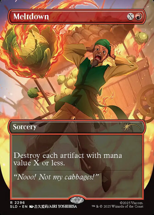 Meltdown - Borderless - Full Art - Inverted