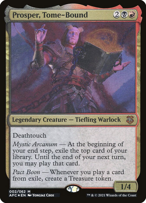 Prosper, Tome-Bound - Legendary - Etched (Foil)