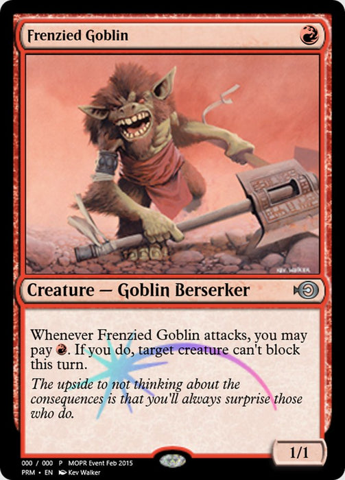 Frenzied Goblin (Foil)