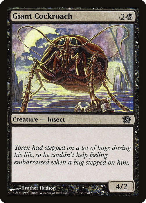 Giant Cockroach (Foil)