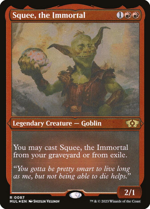 Squee, the Immortal - Etched - Inverted - Legendary - Etched (Foil)