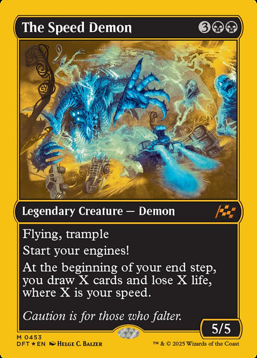The Speed Demon - Legendary - Inverted (Foil)