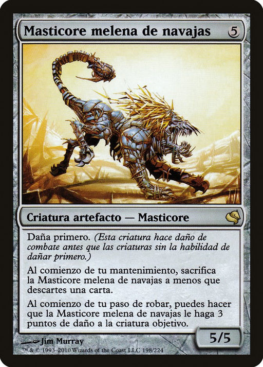 Masticore melena de navajas - Razormane Masticore