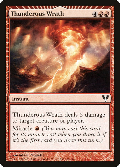 Thunderous Wrath - Miracle