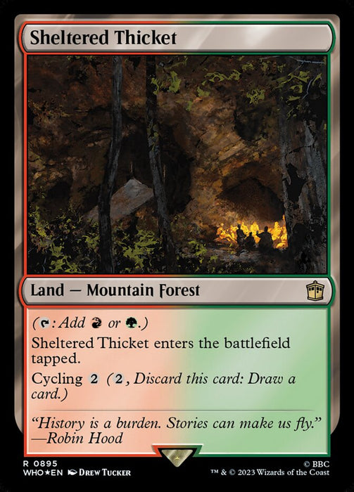 Sheltered Thicket - Surge Foil (Foil)