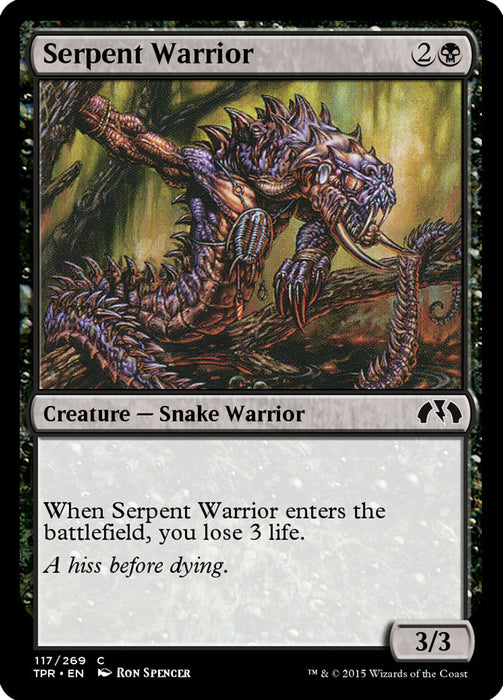 Serpent Warrior (Foil)