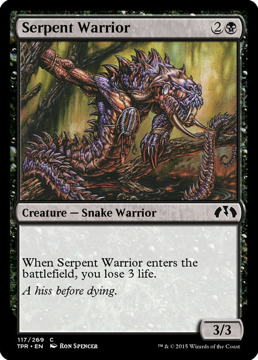 Serpent Warrior (Foil)