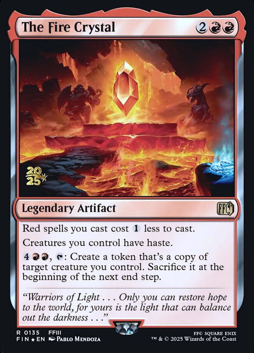 The Fire Crystal - Legendary (Foil)