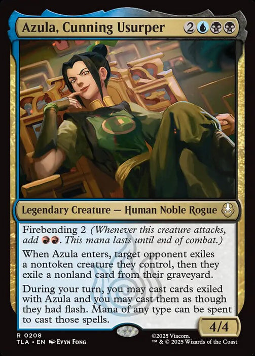 Azula, Cunning Usurper - Legendary (Foil)