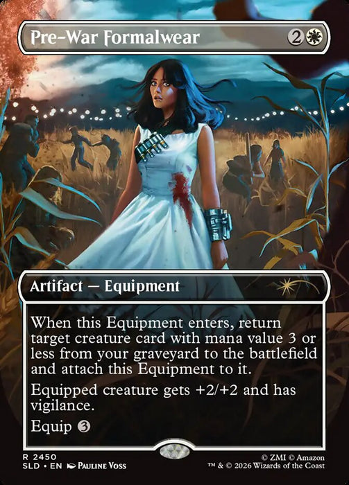 Pre-War Formalwear - Borderless - Full Art - Inverted (Foil)
