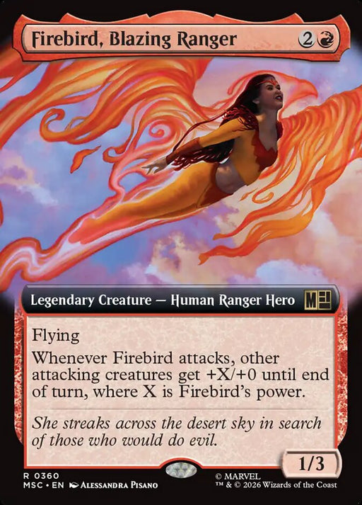 Firebird, Blazing Ranger - Extended Art - Legendary