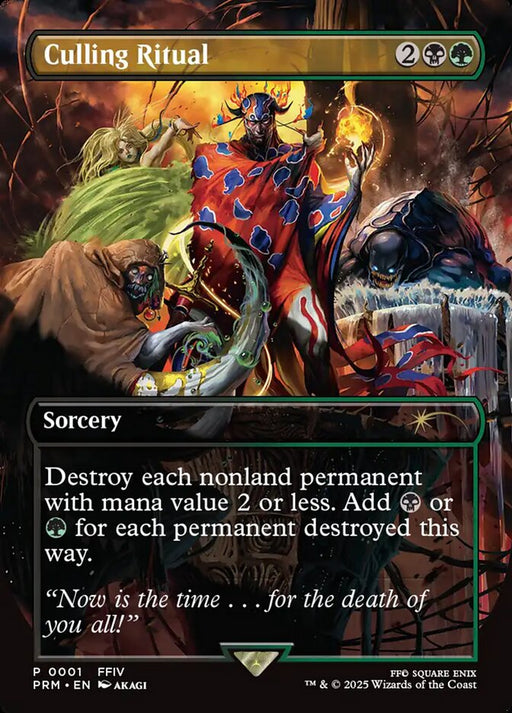Culling Ritual - Borderless - Full Art - Inverted