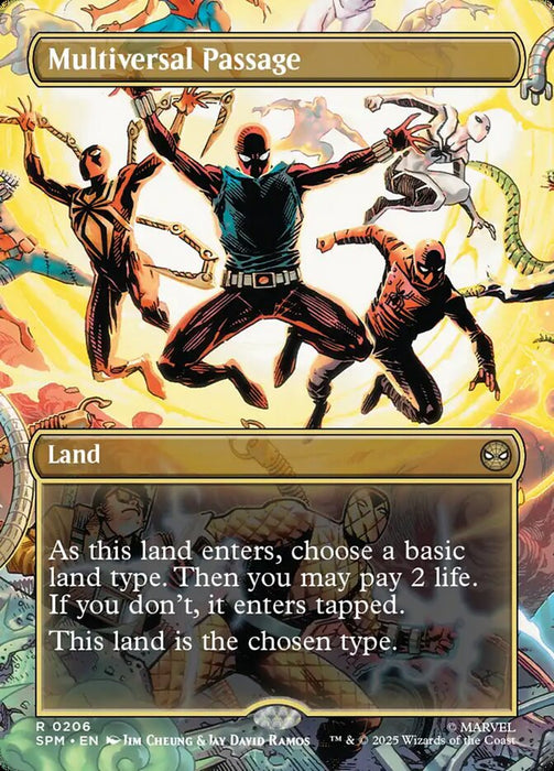 Multiversal Passage - Borderless - Full Art - Fullart - Inverted (Foil)