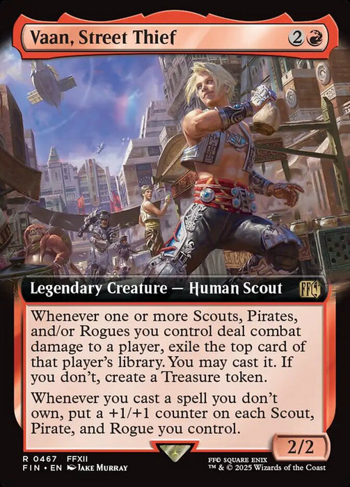 Vaan, Street Thief - Legendary - Extended Art