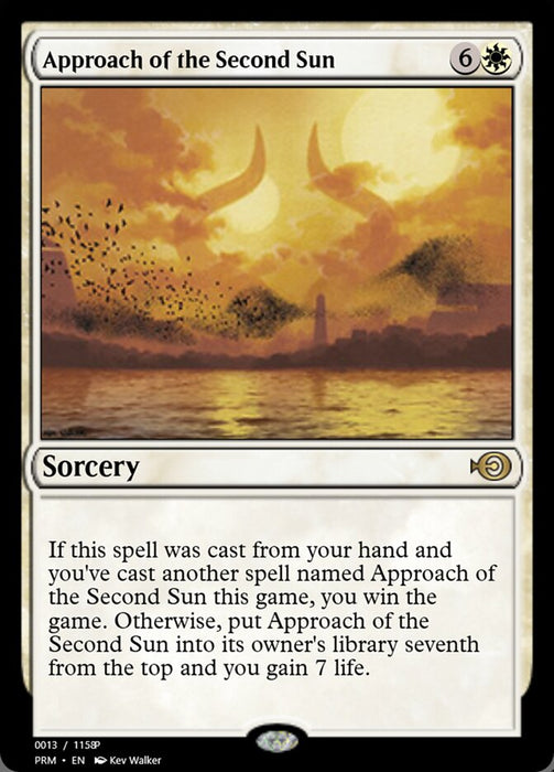 Approach of the Second Sun (Foil)