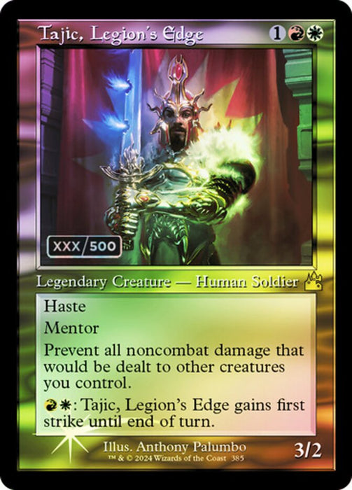 Tajic, Legion's Edge - Retro Frame (Foil)