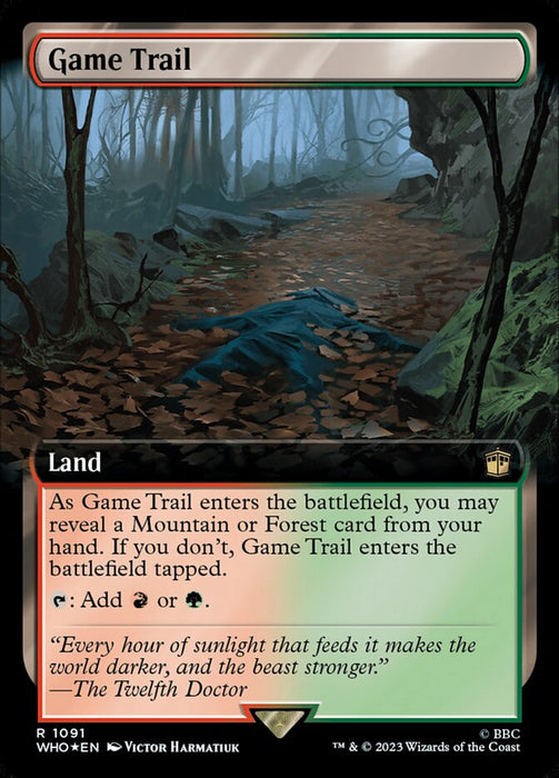 Game Trail - Extended Art - Surge Foil (Foil)