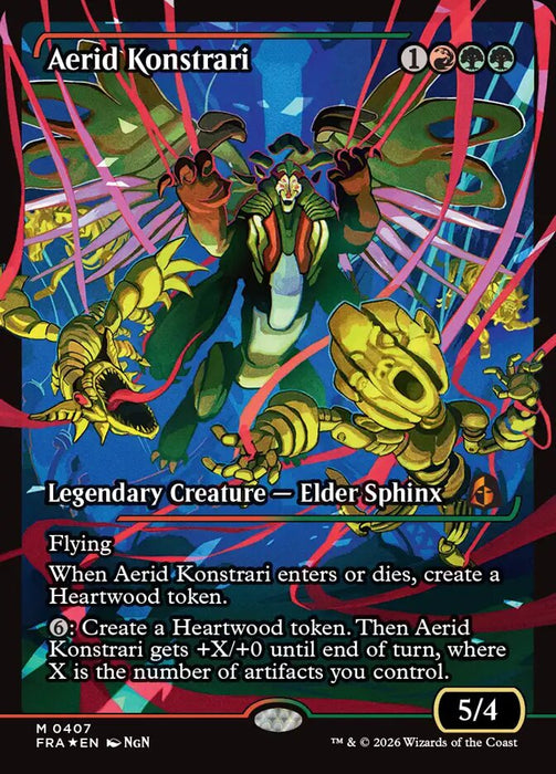 Aerid Konstrari - Full Art - Showcase (Foil)