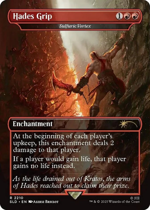 Hades Grip - Sulfuric Vortex - Borderless - Full Art - Inverted (Foil)
