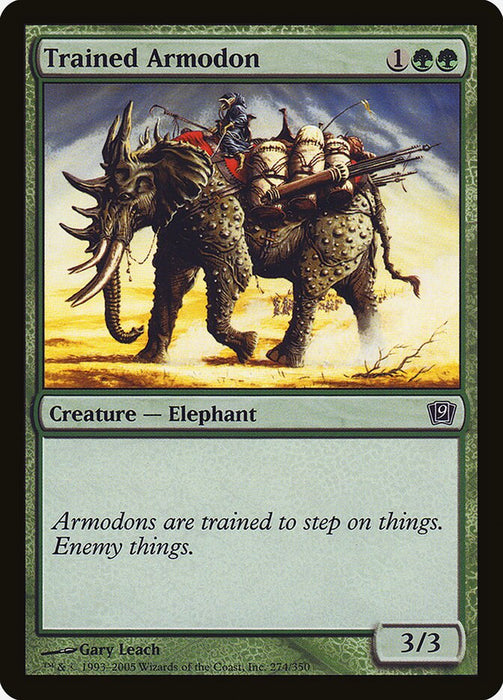 Trained Armodon (Foil)