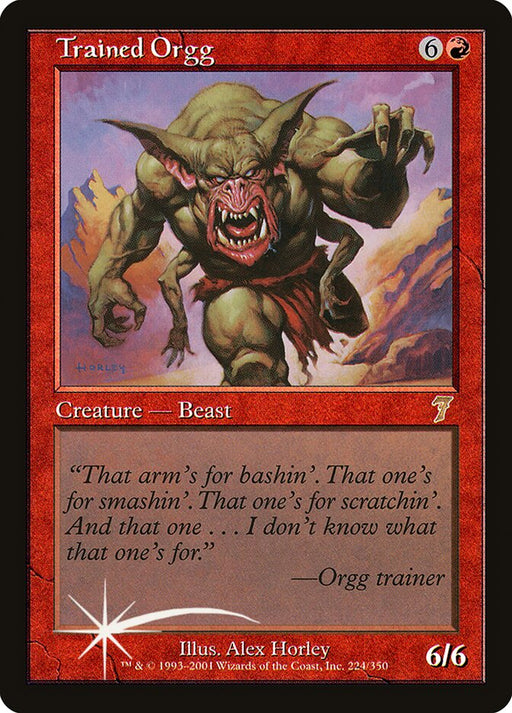 Trained Orgg (Foil)
