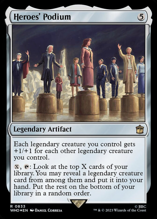 Heroes' Podium - Legendary - Surge Foil (Foil)