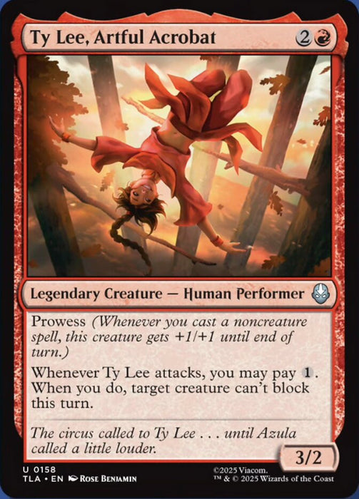 Ty Lee, Artful Acrobat - Legendary (Foil)
