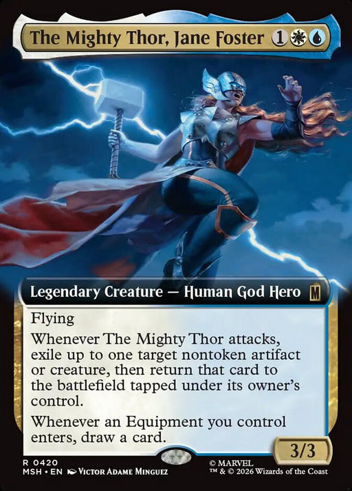 The Mighty Thor, Jane Foster - Legendary (Foil)