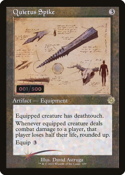 Quietus Spike - Retro Frame (Foil)