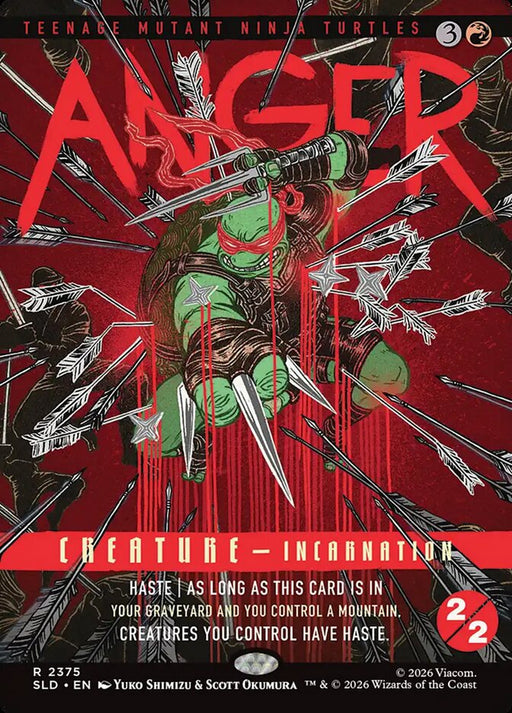 Anger - Borderless - Full Art