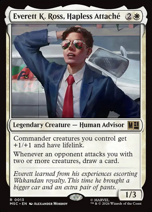 Everett K. Ross, Hapless Attaché - Legendary - Surge Foil