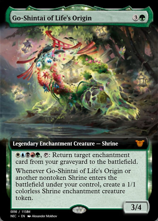 Go-Shintai of Life's Origin - Enchantment - Legendary