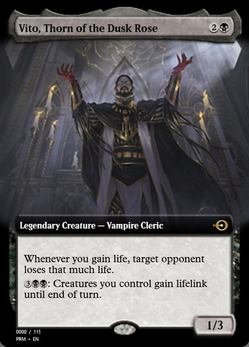 Vito, Thorn of the Dusk Rose - Legendary