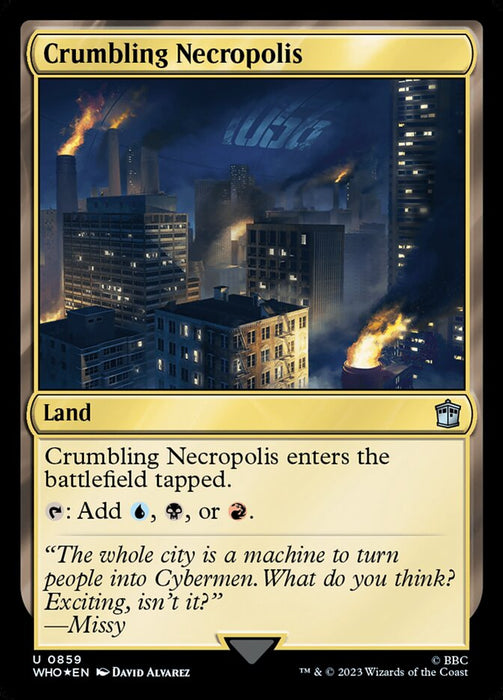 Crumbling Necropolis - Surge Foil (Foil)