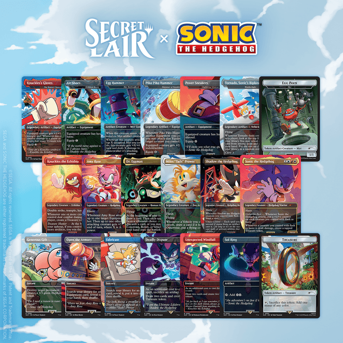 Secret Lair x Sonic: Complete Collection Bundle - Non-Foil