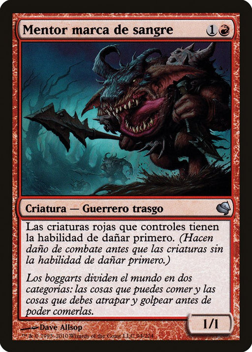 Mentor marca de sangre - Bloodmark Mentor