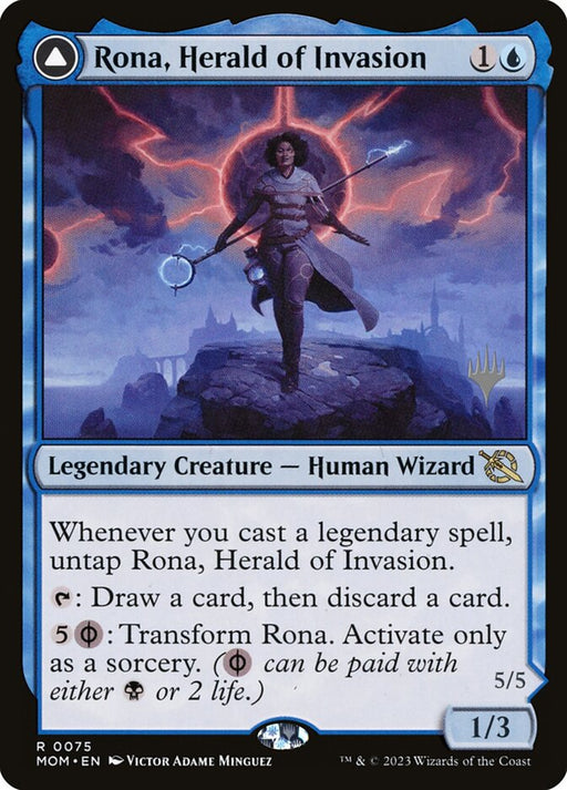 Rona, Herald of Invasion // Rona, Tolarian Obliterator - Legendary