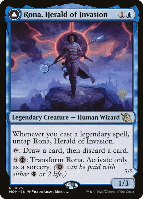 Rona, Herald of Invasion // Rona, Tolarian Obliterator - Legendary