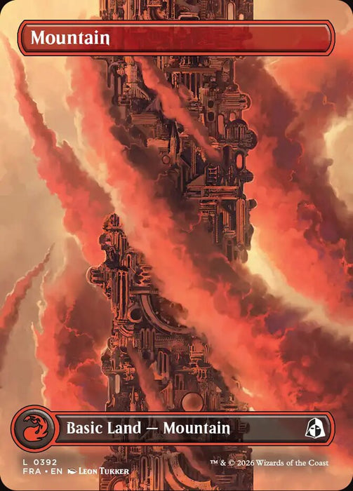 Mountain - Borderless - Full Art (Foil)