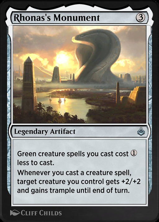 Rhonas's Monument - Legendary