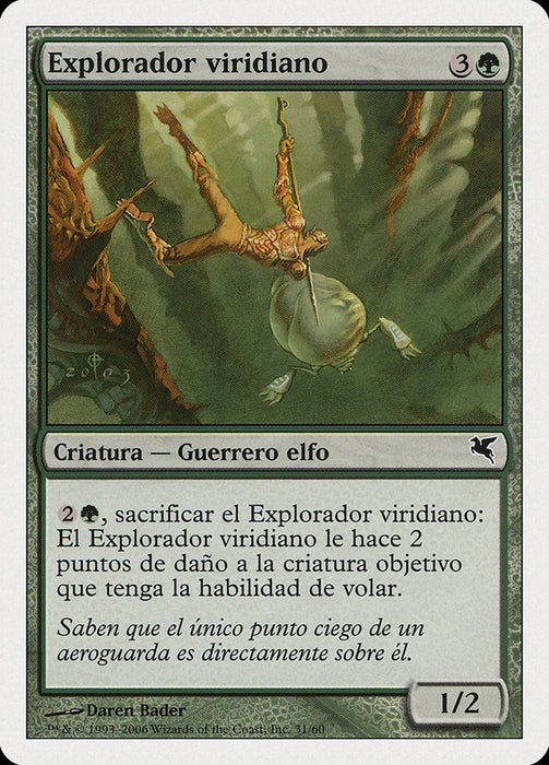 Explorador viridiano - Viridian Scout