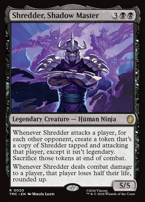 Shredder, Shadow Master - Legendary (Foil)